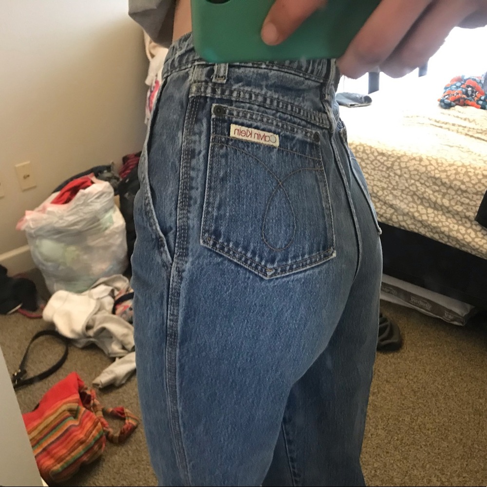 1970s Vintage Calvin Klein Mom Jeans